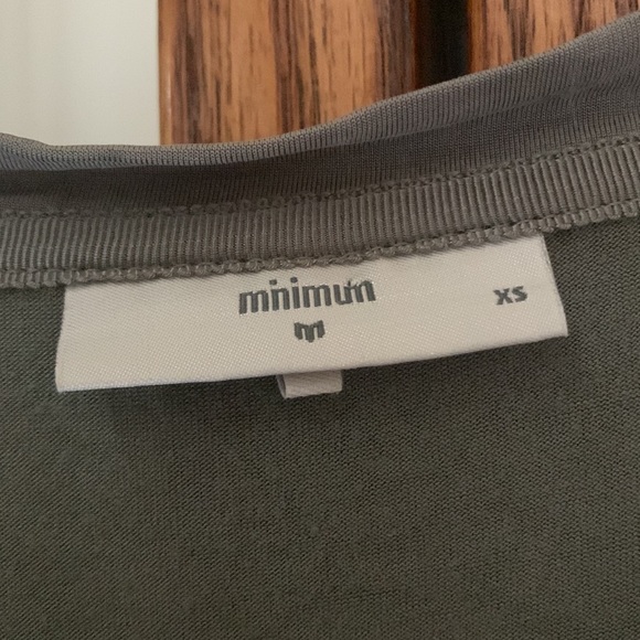 Minimum Larah Dress | Grey green | XS - Picture 2 of 3